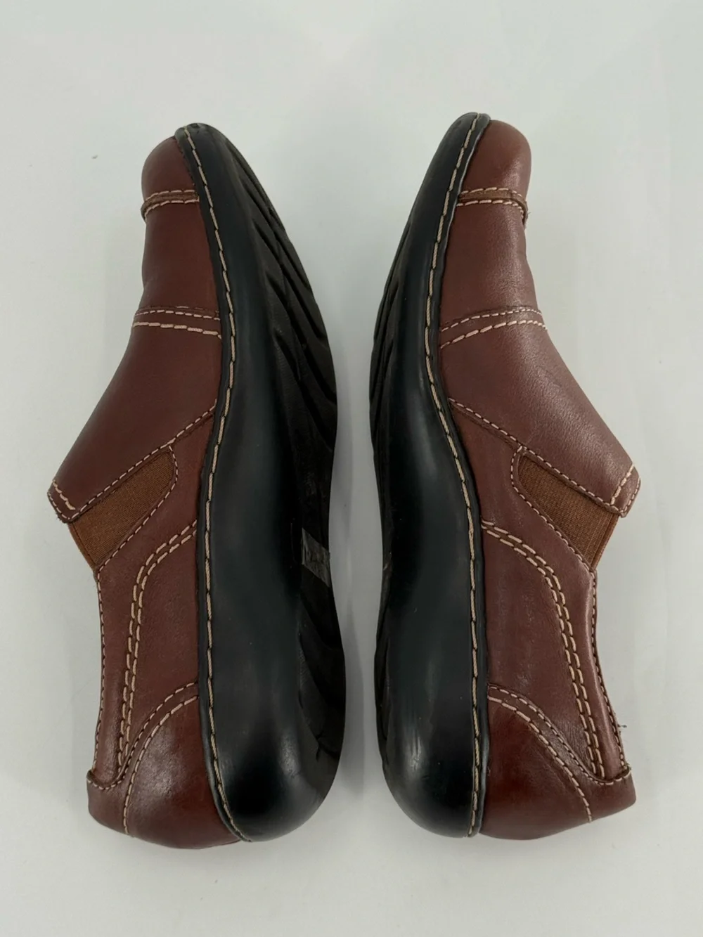CLARKS ASHLAND ALPINE WOMEN’S‎ SLIP-ON SHOES 6 Brown